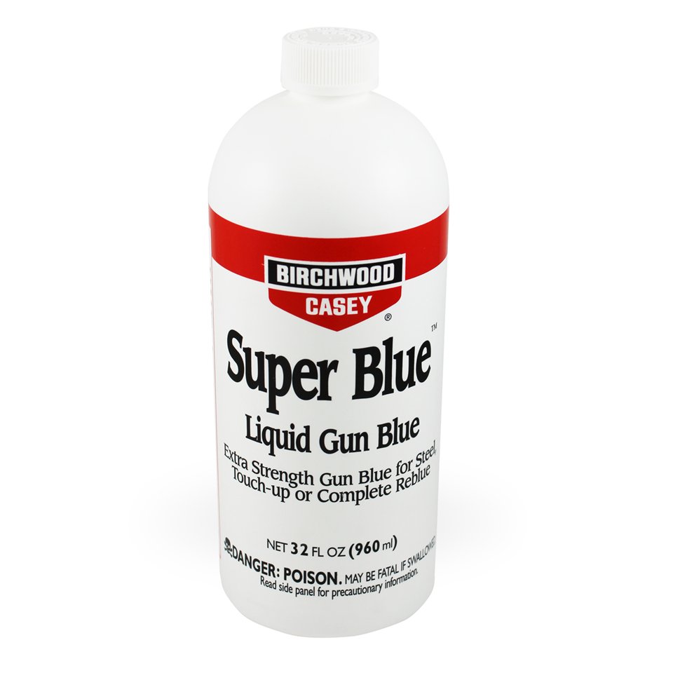 BC SUPER BLUE LIQUID GUN BLUE 3OZ BOTTLE - Gun Cleaning